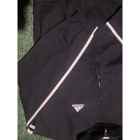 adidas Essentials Women's Jacket, Size M - Black/Silver - Picture 2 of 4